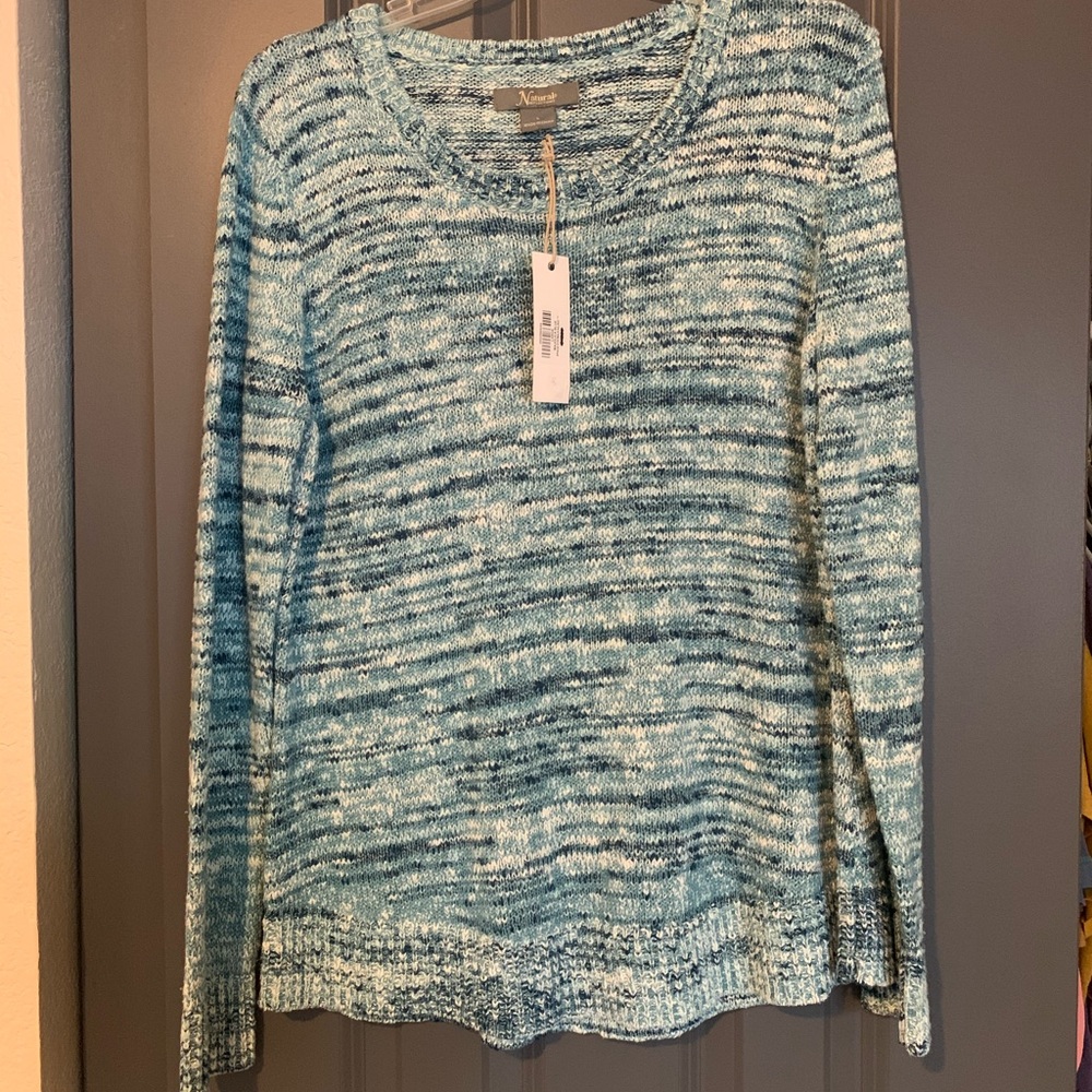 Natural reflections sweater